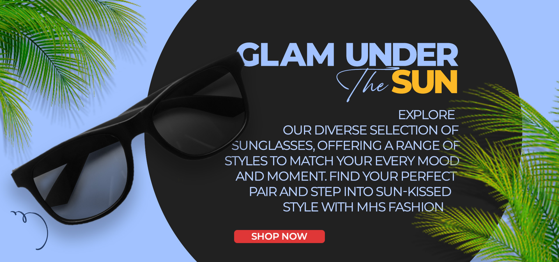 Glasses BannerSun Glases